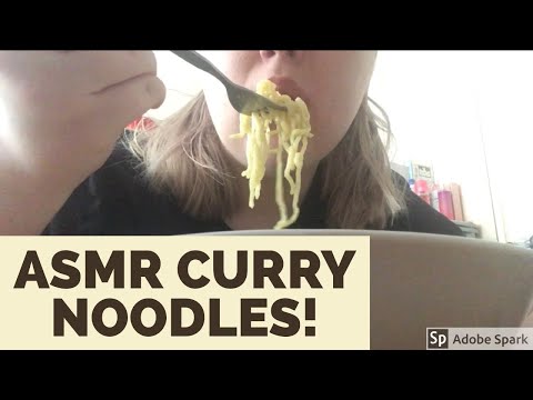 ASMR Curry Noodles Mukbang