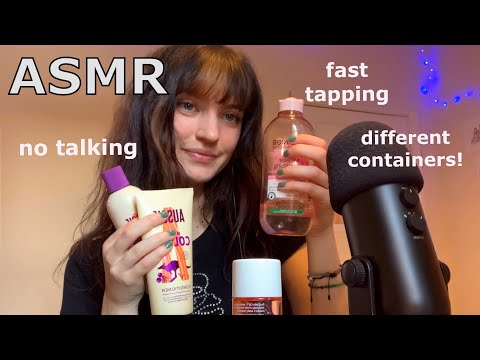 ASMR ~ Container Sounds! No Talking (Fast Tapping, Scratching, Fingertip Tapping)