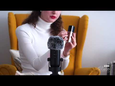 ASMR | Tapping chanel makeup bottle plastic | no talking