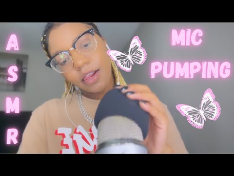 ASMR ✮ Mic Pumping, Kisses, Swirling, Rubbing, Gripping & Scratching,Fast & Aggressive,Slow & Gentle