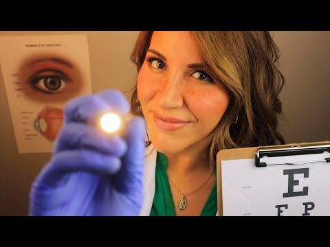 ASMR 👀 Fully Immersive Eye Exam and Frames Fitting by the Kindest Doctor in the World