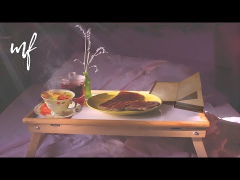 Breakfast in Bed with a Book ASMR Ambience