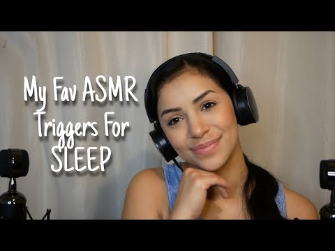My Fav ASMR Triggers For SLEEP 😴