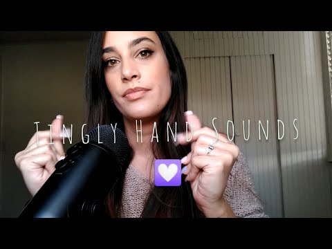 Fast & Aggressive ASMR hand sounds, brushing, tapping, tracing