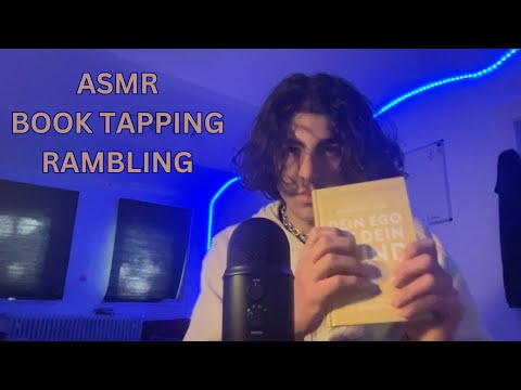 ASMR Book Tapping + Whispered Rambling