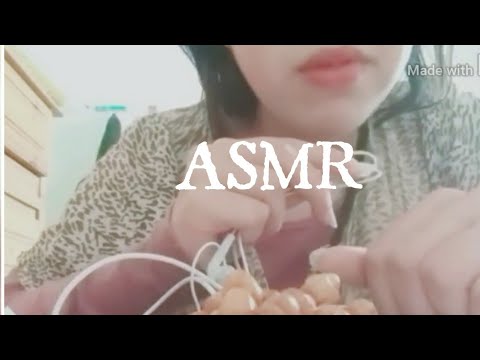 ♠ ASMR Eating Fried Chickpeas Crunchy ♠