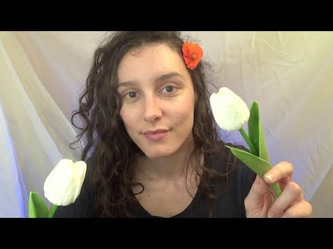 ASMR FR | Fleurs et chuchotements (déclencheurs)