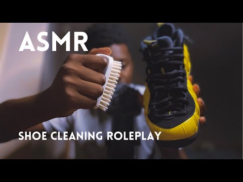 ASMR Professional Shoe Cleaning With Insane Tingles #asmr