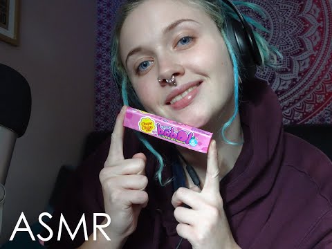 ASMR Chewing Gum And Blowing BIG Bubbles | Mouth Sounds