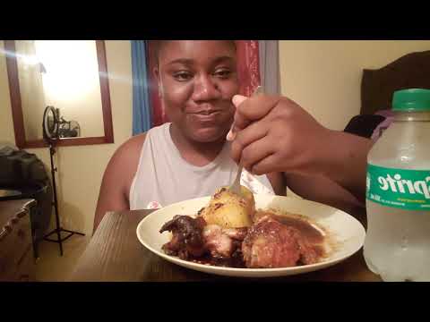 MUKBANG ASMR Fatty pork delicious spicy fried chicken 🍗 yummy dumpling 😋 MUKBANG