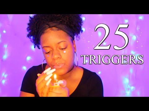 ASMR - 25 BRAIN-MELTING TRIGGERS IN 25 MINUTES ♡
