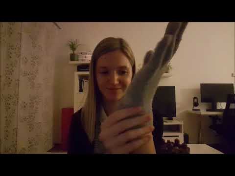 ASMR pure hand sounds/movements and gloves - whispering, rubbing, finger fluttering