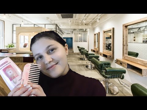 ASMR FRANÇAIS⎪ROLEPLAY COIFFEUR 💇🏻‍♀️ (Mouth Sounds, Tk Tk Tk, Hand Movements, Cream, Shampoo...)