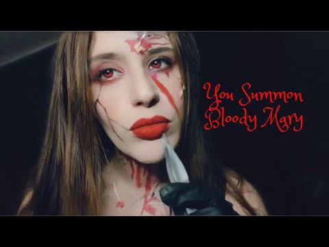 [ASMR] 🪞You Summon Bloody Mary  #tingles