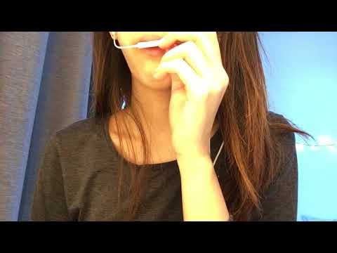 ASMR gum and mint chewing /no talking
