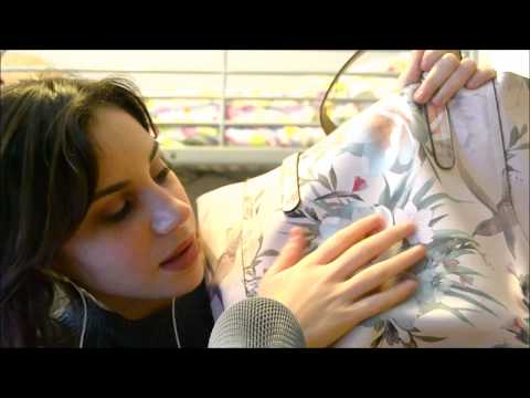 ASMR - SHOW AND TELL, LE MIE BORSE (fabric sound + pure whispering binaural)