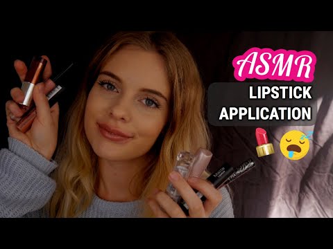ASMR Lipstick Application & Whispers!