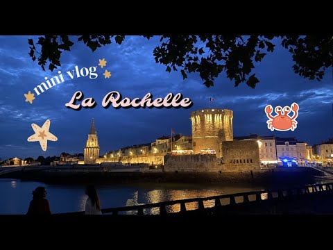 ASMR | Vlog La Rochelle 🦀(mon premier vlog)