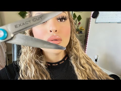 ASMR Cutting Away Your Negative Energy ✂️ (Fast and Aggressive) 1 Minute