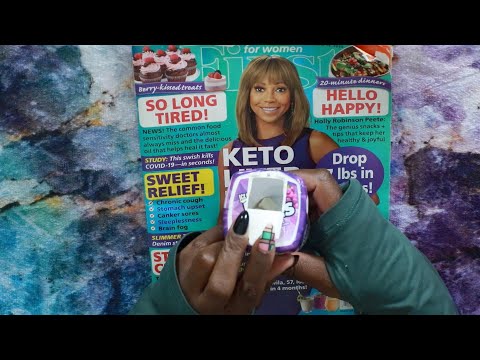 Keto Weightloss ASMR Chewing Gum/Page Turning