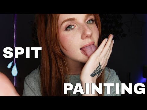 ASMR | Spit Painting YOU (no talking) 😴🫠
