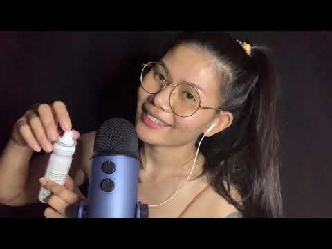 ASMR MOUTH SOUNDS AND TAPPING