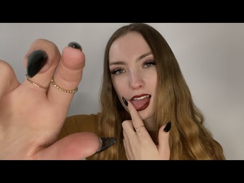 ASMR | Spit Painting on YOU…the german alphabet⚡️