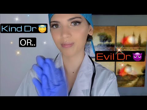 ASMR Doctor Taking Care of YOU (or IS She..?) ASMR HALLOWEEN ROLEPLAY | Medical Exam & GLOVES