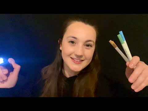 ASMR | Colour Blind Test & Follow my Instructions With Pens (Whispered)