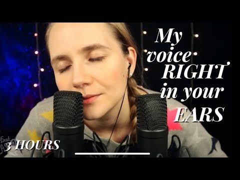 ASMR 200% Sensitive Whispering RIGHT IN Your Ears for 3 Hours 🤯