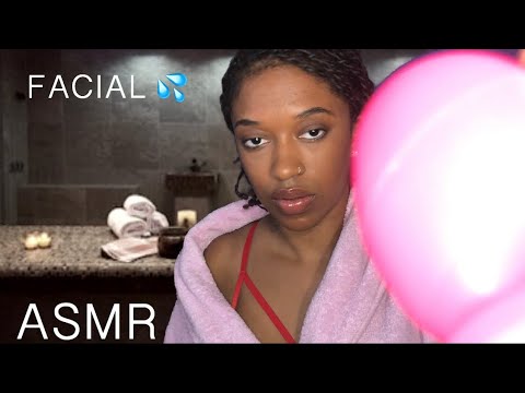 GIRLFRIEND GIVES YOU A FACIAL ROLEPLAY ! ASMR
