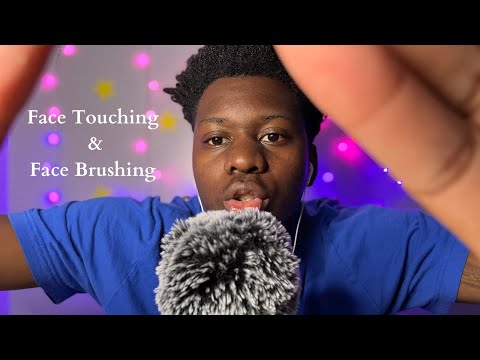 ASMR Personal Attention | Face Touching & Face Brushing!!