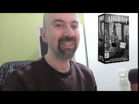 Aprendiendo a jugar a Arkham Noir (juego de mes) en ASMR