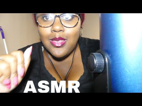 ASMR *Whispering trigger words & hand sounds | Janay D ASMR