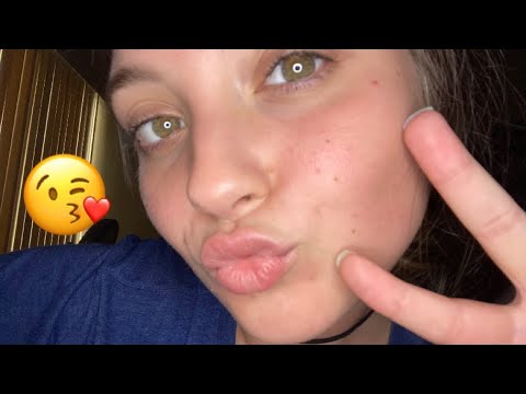 asmr ☆ quick kisses & hand movements ~ one minute tingles