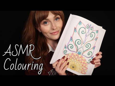[ASMR] Relaxing Colouring- Pencil Sounds and Visual Triggers