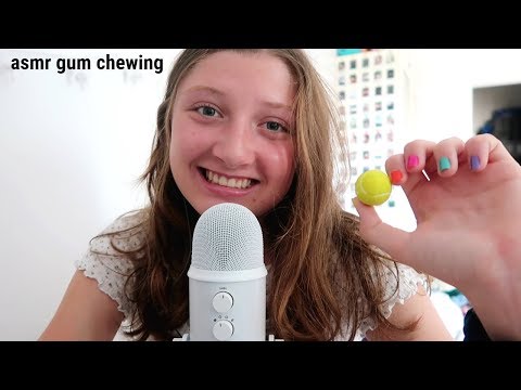 ASMR gum chewing and rambling