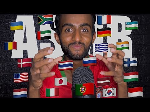ASMR I Love You ❣️In Different Languages