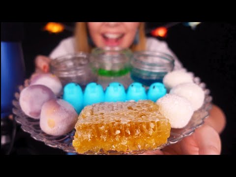 ASMR Eating the Tingliest Foods 🍯 (Whispered)