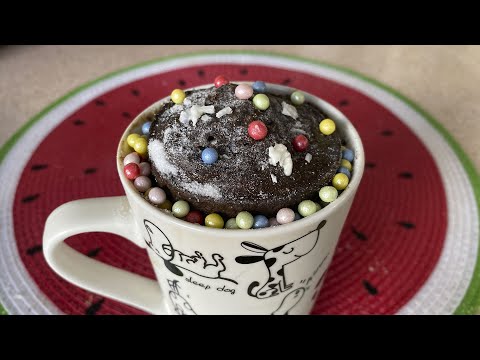 Amazeballs Microwave Mug Cake IN 1 MINUTE For All Family (ASMR) !