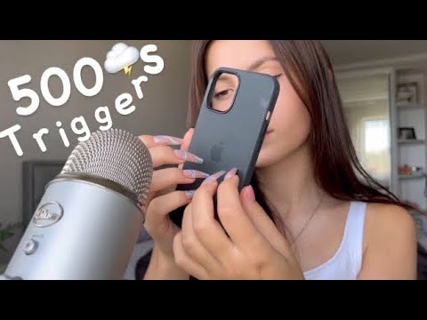 Asmr 500 Triggers in 50+ Minutes