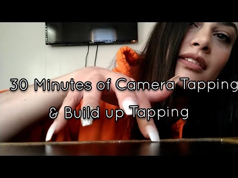 ASMR | 30 Minutes of Fast and Aggressive Camera Tapping, Build Up Tapping, and Mouth Sounds
