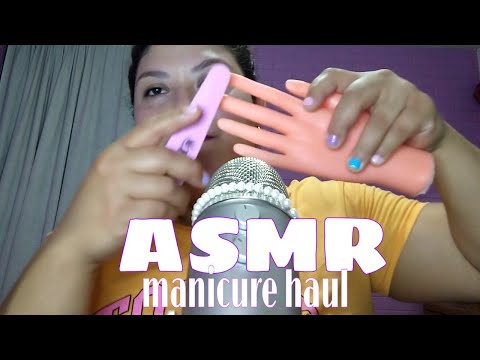 ASMR super relajante l Haul  Triggers Manicure 💅✨💕