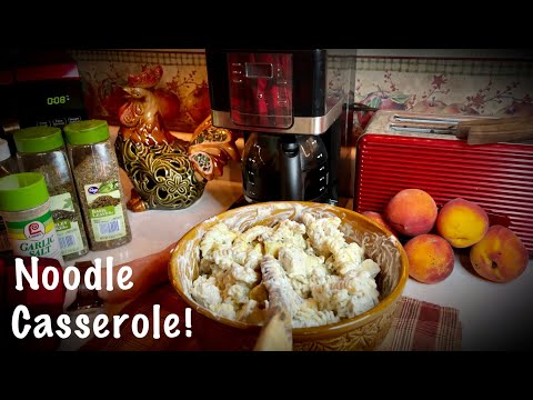 ASMR Dedication~Making Fusilli Noodle Casserole (No talking) Cooking & kitchen sounds in old house.