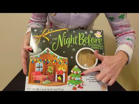 ASMR | "Night Before Christmas" Gingerbread Cookie Kit (Soft Spoken)