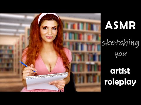 ASMR | ✏️ Drawing/Sketching Your Portrait Roleplay ~ request