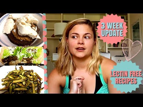 LECTIN FREE RECIPES + 3 WEEK UPDATE ON THE PLANT PARADOX