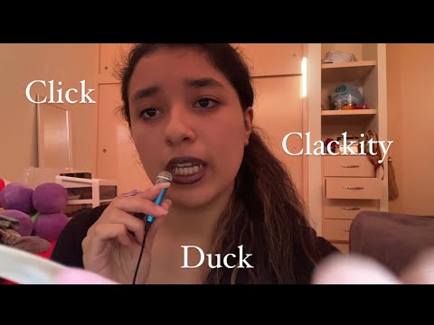 ASMR Clicky Mouth Sounds & Whispers