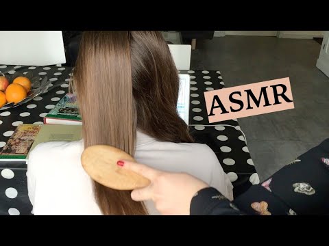 ASMR HAIR BRUSHING & SPRAYING SOUNDS COMPILATION (No Talking)