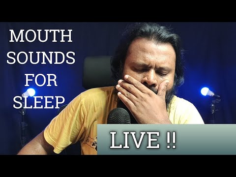 LIVE ASMR / Mouth Sounds for Sleep